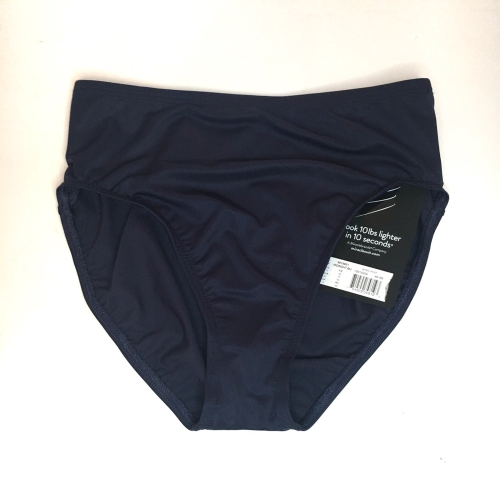 Nwt Miraclesuit's Solid Basic Pant Tummy Control … - image 5